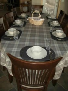Tartan Table Cloth